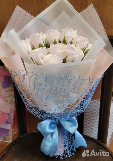 Мыльные цветы, розы, букеты из мыла, 1 сентября