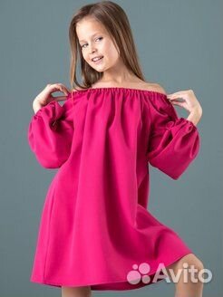 Модное платье для девочки 134-140