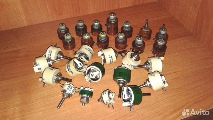 Проволочные резисторы СССР для радиоконструкций