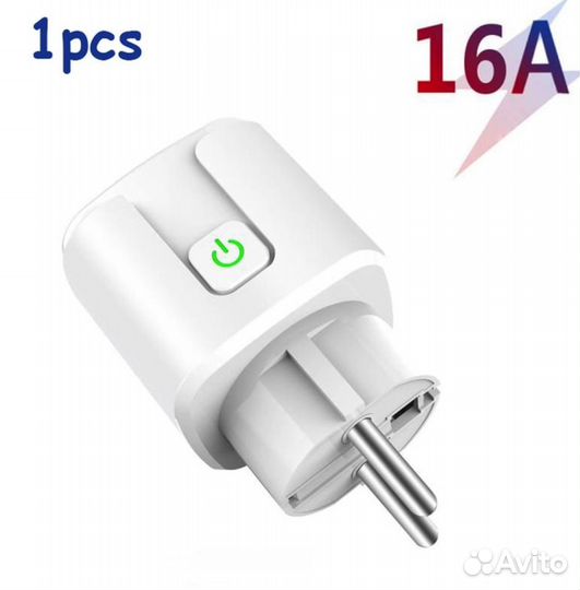 Розетка с Wi-Fi 16A звуковое управление