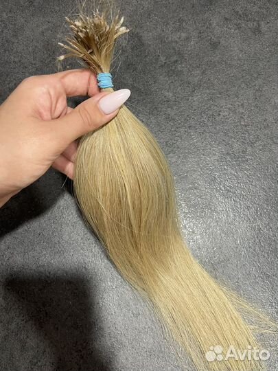 Волосы для наращивания натуральные бу