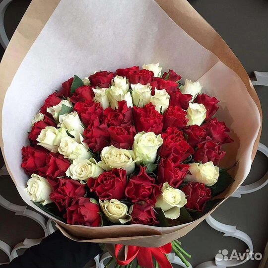 Цветы розы букет