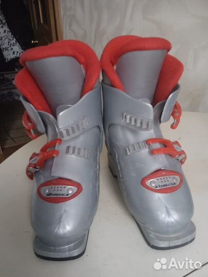 Горные лыжи детские 90 комплект