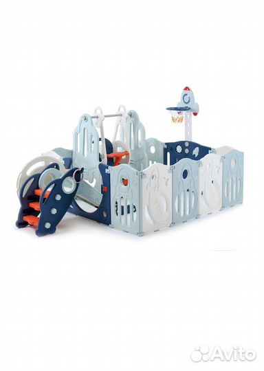 Манеж Unix line supreme Space 160x160 Blue