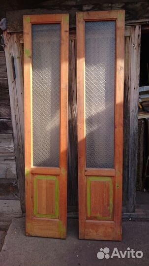 Дверное полотно из массива сосны