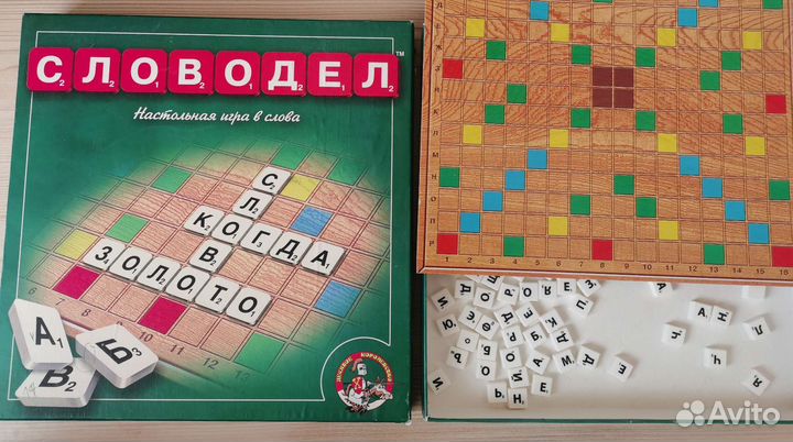 Словодел настольная игра