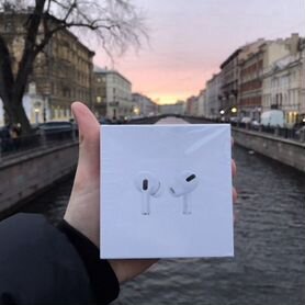 AirPods Pro «оригинал» (на гарантии) + чехол