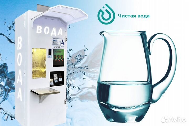 Открытие франшизы автоматов с питьевой водой