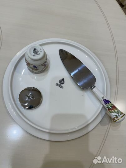 Блюдо, коддлер, лопатка. Royal Worcester. Англия