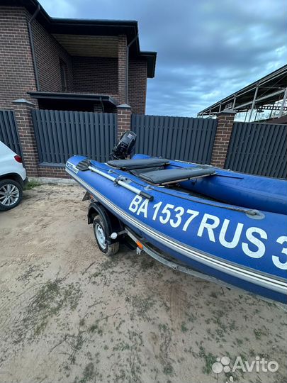 Лодка Риб Winboat 375 Luxe с мотором suzuki DF20AS