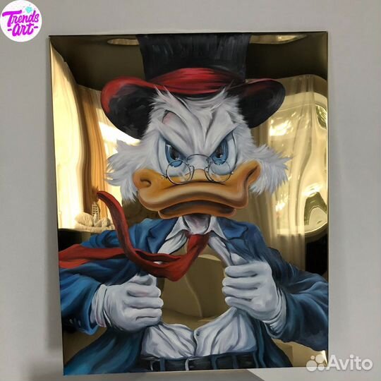 Картина Скрудж Макдак Дональд Дак Alec Monopoly