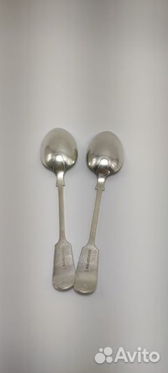 Набор столовых ложек серебрение, Англия нач. XX в