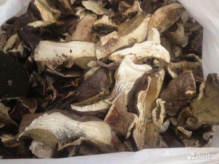Грибы белые сушеные