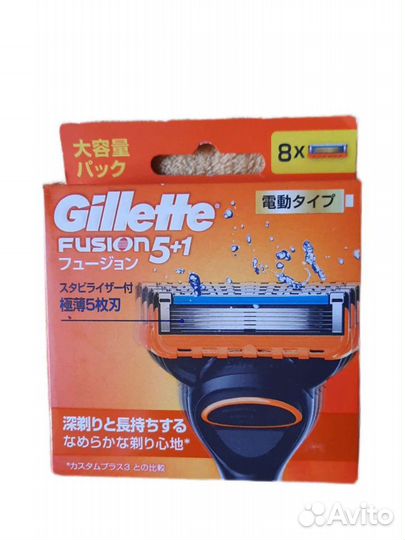 Кассеты для бритвы Gillette Япония