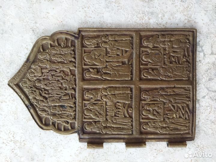 Меднолитые старинные иконки