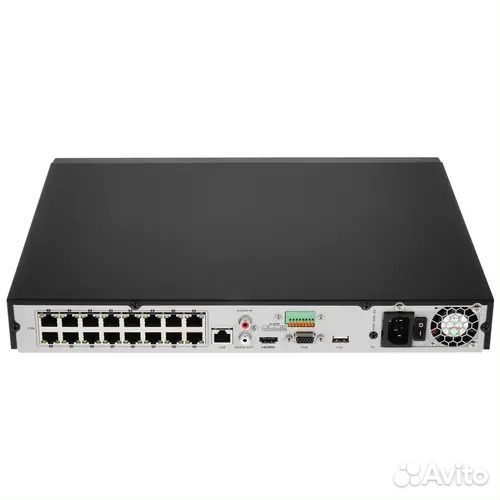 Видеорегистратор DS-N316/2P(C), HiWatch, черный