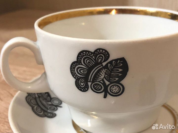 Чайные пары,Пролетарий,3 шт. Большая чашка