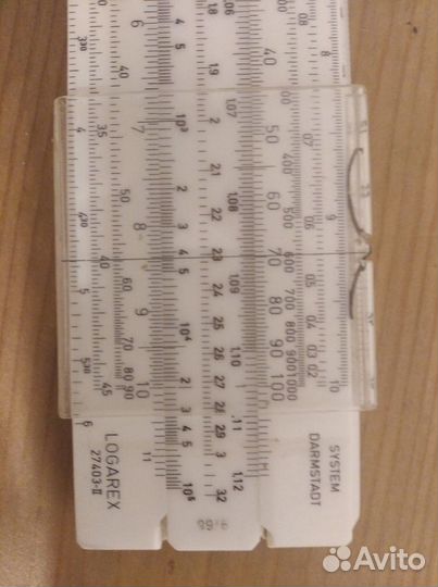 Линейка логарифмическая logarex 27403-2