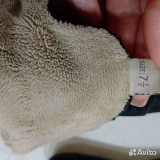 Перчатки женские кожаные