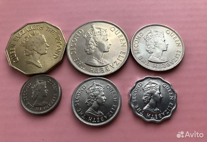 Белиз набор монет