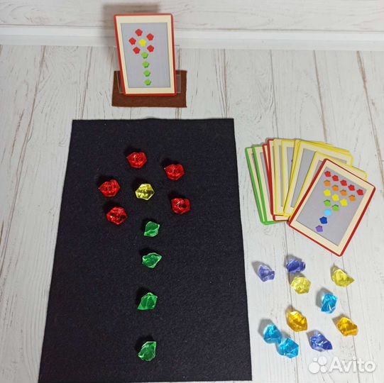 Игровой набор из дерева развивающий Пиратский