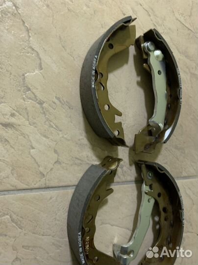 Колодки тормозные задние hyundai Accent