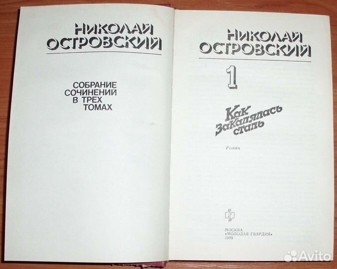 Островский Н. А. Как закалялась сталь 1989