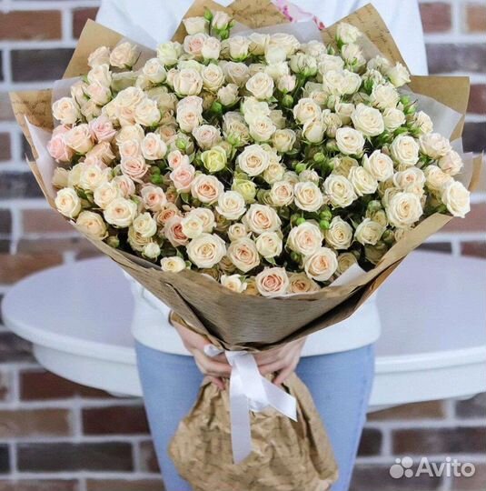 Живые цветы розы букеты