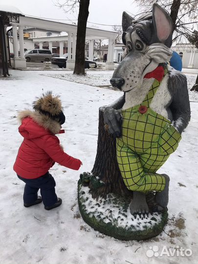 Зимний комбинезон для девочки