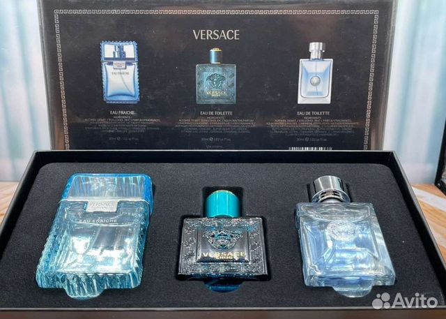Подарочный набор духов Versace for men Версаче