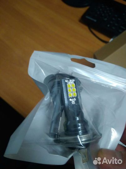 Лампочка h7 светодиодные. Цена за 2 шт