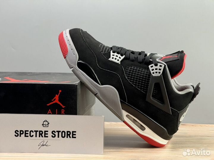 Кроссовки Nike Air Jordan 4 Retro Bred