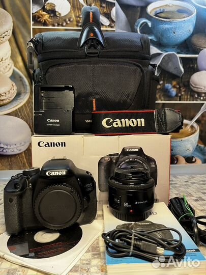 Canon 600d + портретник 50mm