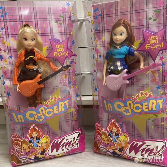 Winx кукла в коробке Стелла и Блум