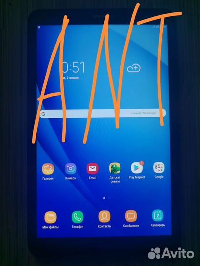 Планшет Samsung galaxy tab A 10.1 sm-t585 2/16