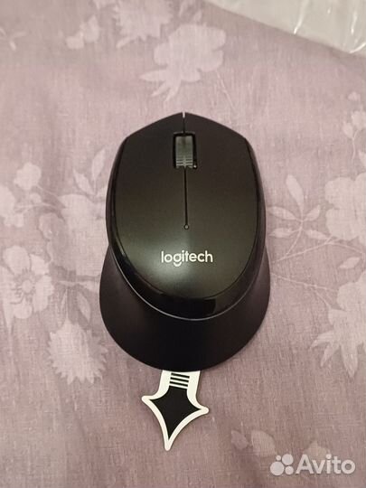 Logitech M330 silent plus беспроводная мышь