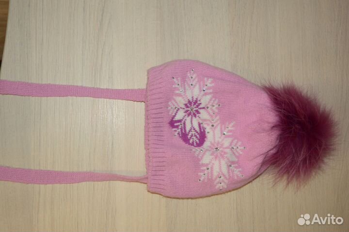 Зимняя шапка для девочки