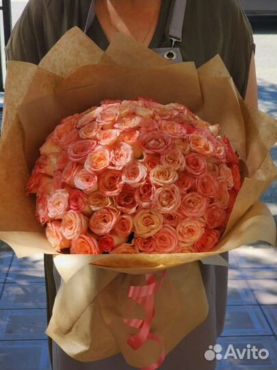 101 Роза. доставка (круглосуточно)