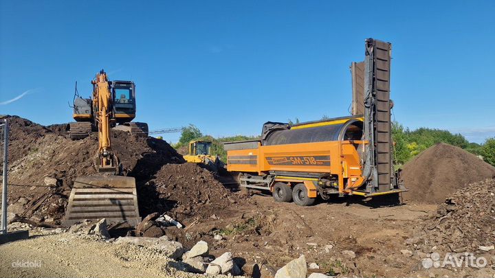 Земля плодородная / Грунт / Чернозем с доставкой