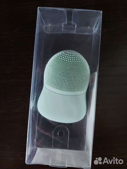 Щетка двухсторонняя силиконовая массажная для лица