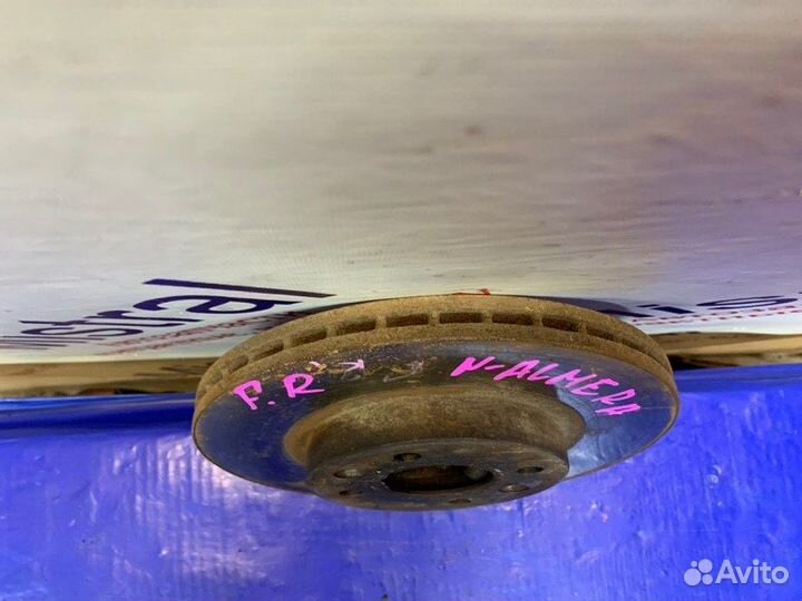 Диск тормозной передний правый Nissan Almera G15