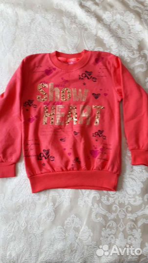 Толстовка новая 6-7 л р 122 см