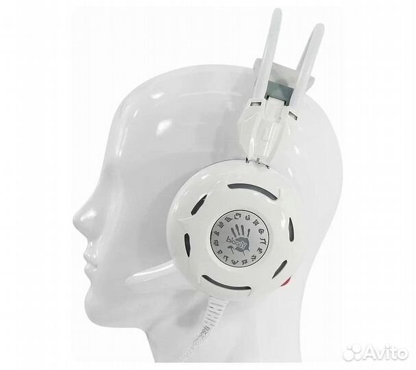 Компьютерная гарнитура A4Tech Bloody G300, белый