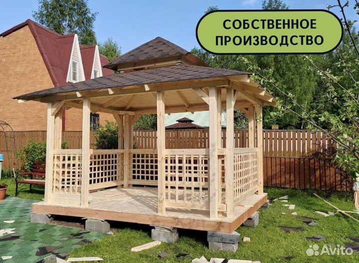 Летняя беседка