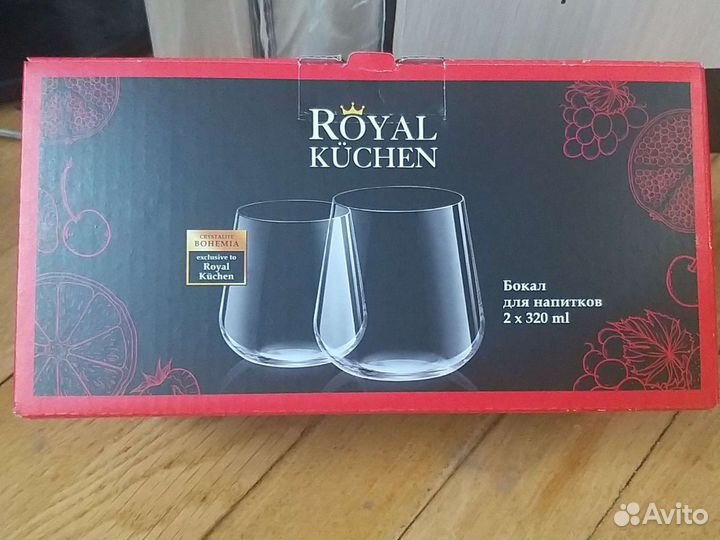 Бокалы,стаканы для виски Royal KüCH