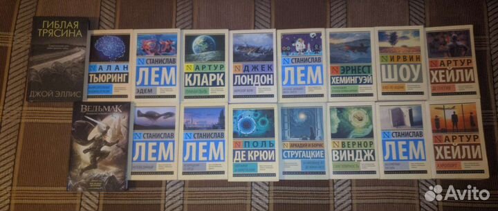 Книги: Ведьмак, Солярис и пр