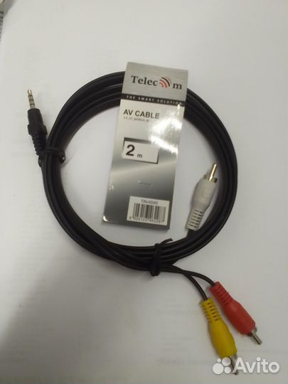 Кабель AV 3,5 st m/3rca m