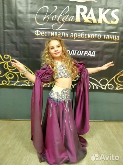 Костюм для восточных танцев детский