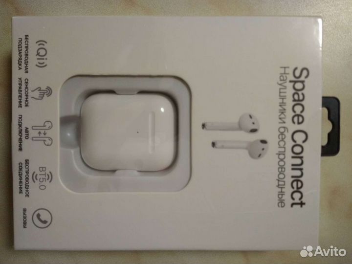 Беспроводные наушники новые