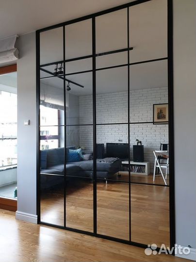 Перегородка стеклянная